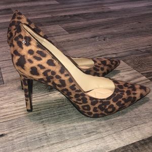 Leopard heels